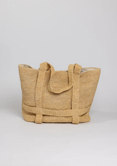 The Original Straw Traveler Bag - Natural