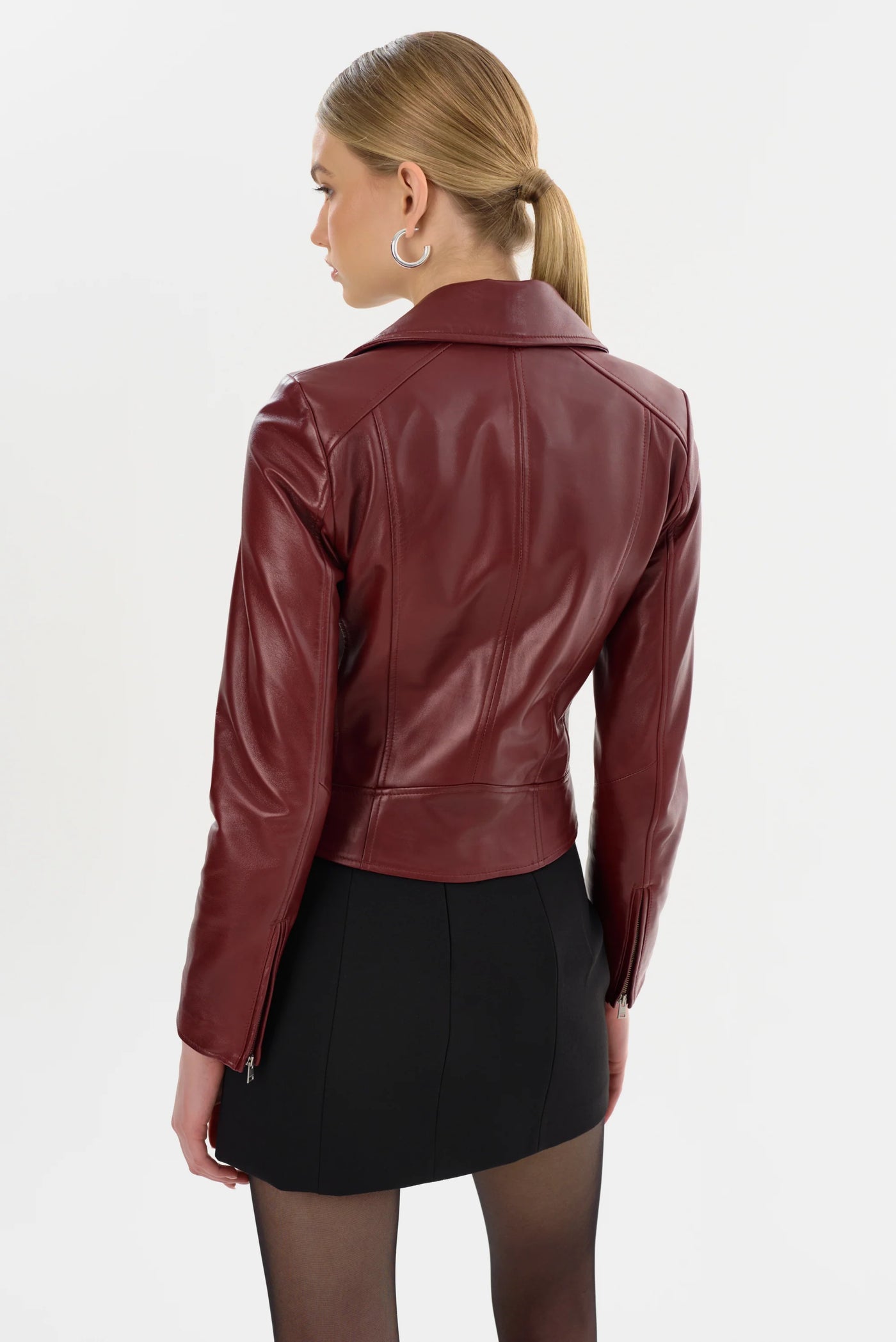 KELSEY JACKET - Burgundy