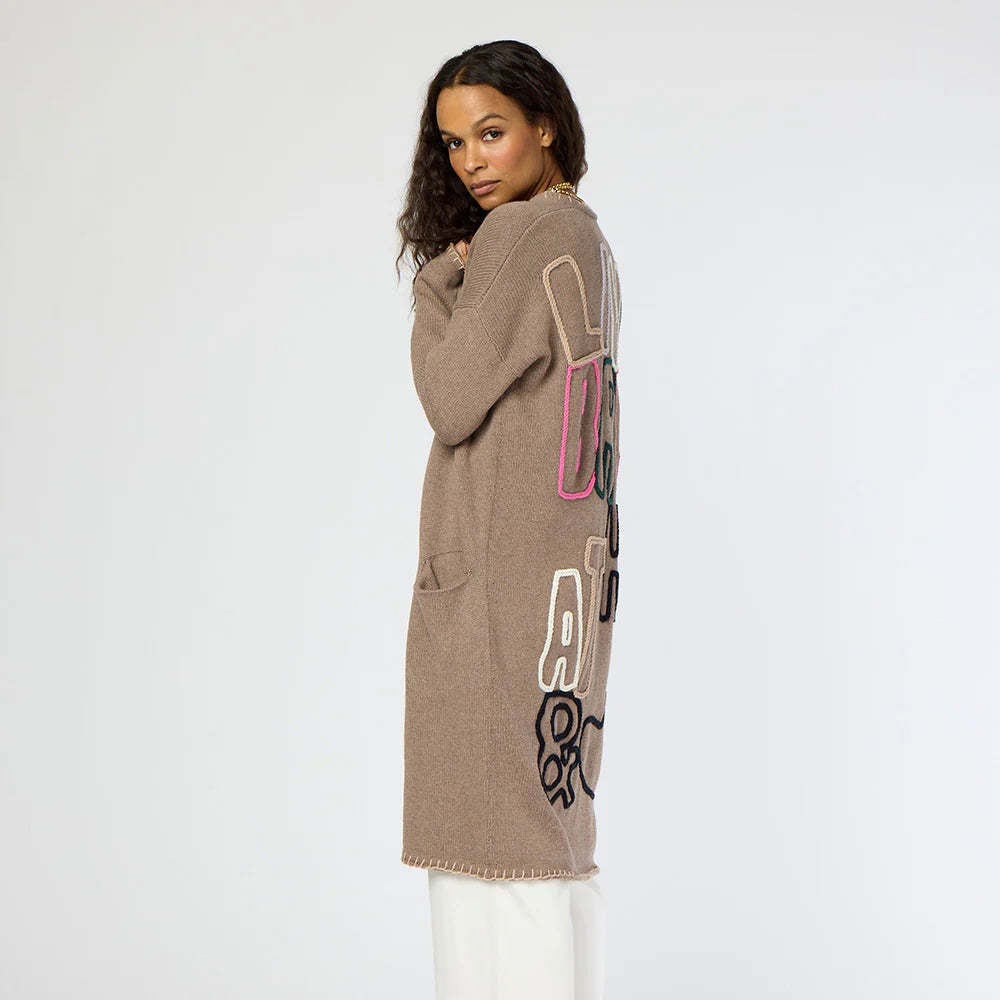 Poppy & Love Duster - Taupe