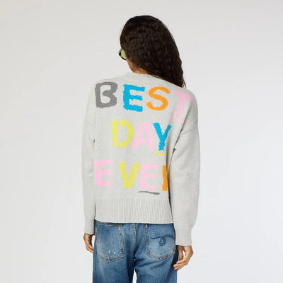 Benton Best Day Ever Sweater - Silver Fox