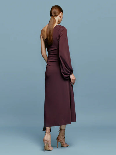 MEL DRESS - Burgundy