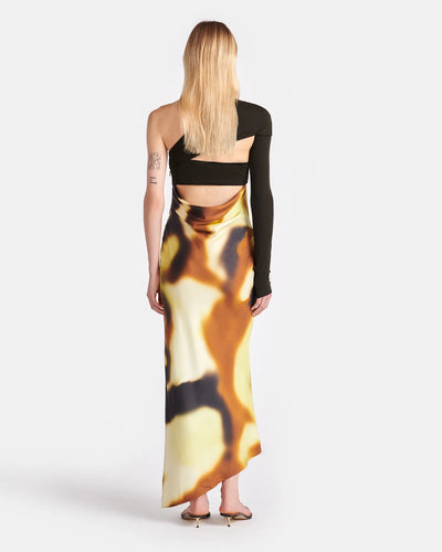 EIRAH DRESS - Smudged Graffiti