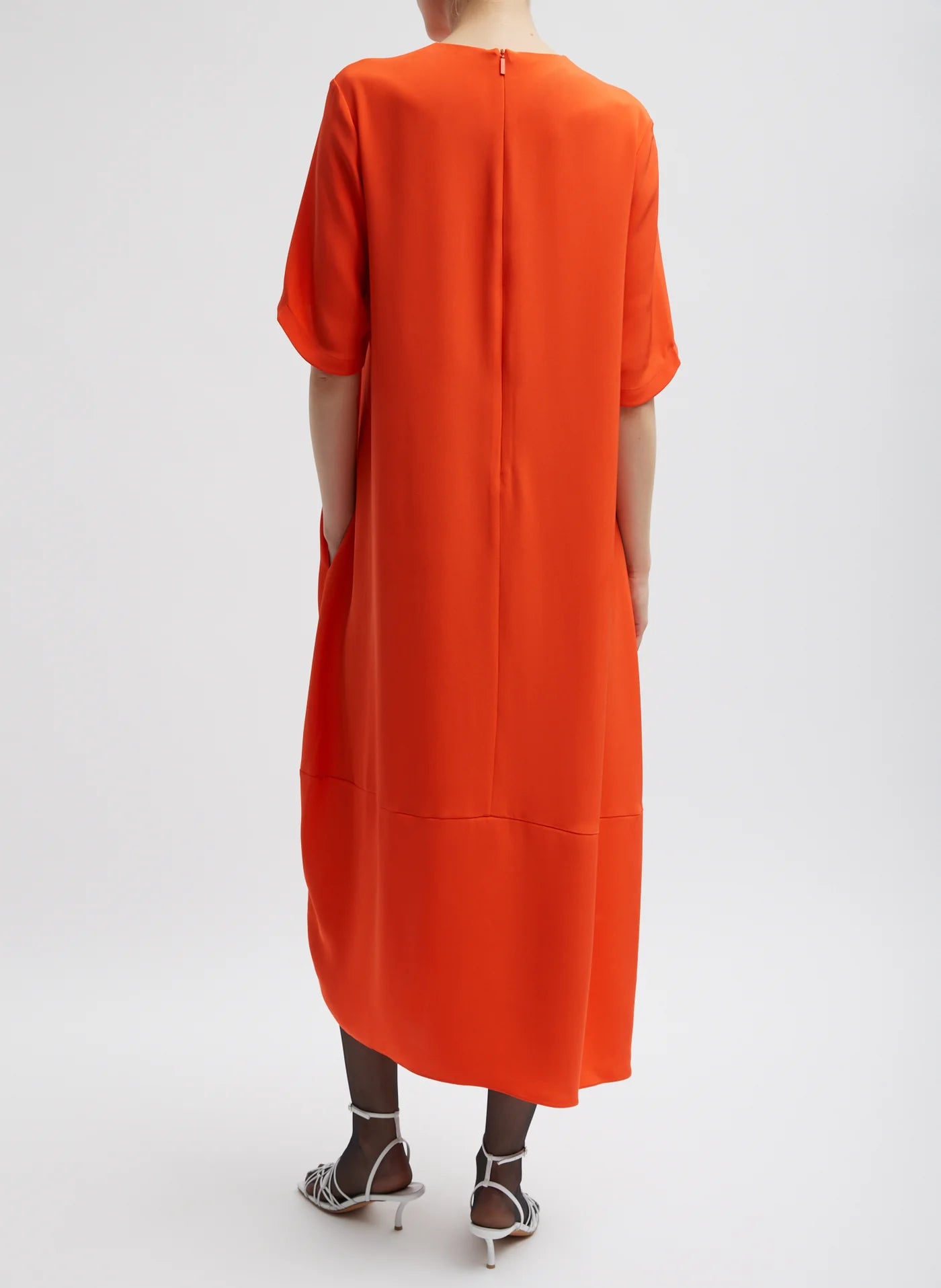 4-Ply Silk T-Shirt Dress - More Colors Available