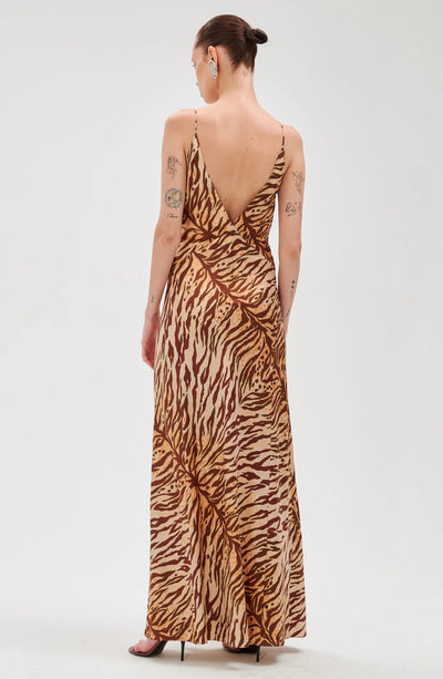 ROWAN DRESS - Tiger Print