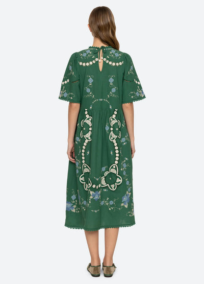 Vesna S/S Dress - Green