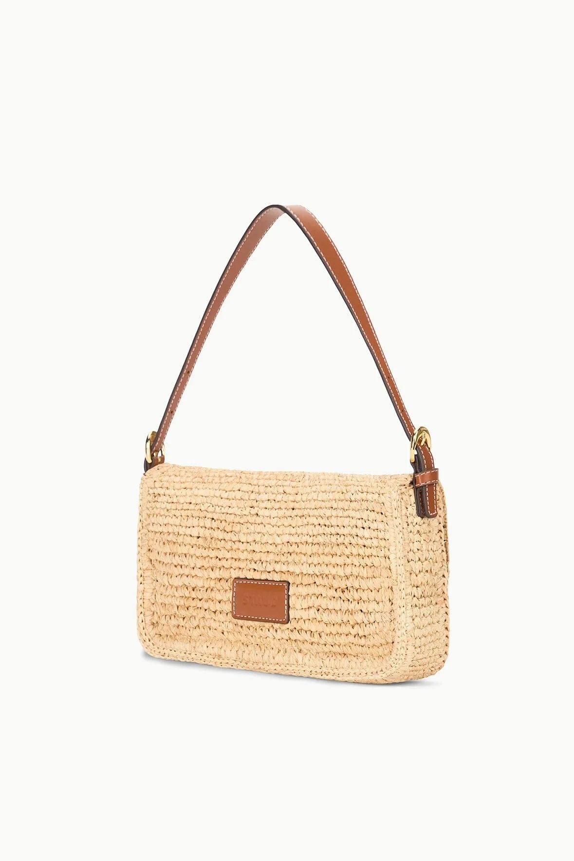 HARLOW RAFFIA BAG - NATURAL TAN