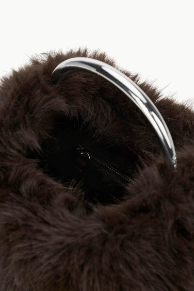 ROMEO FAUX FUR BAG - ESPRESSO