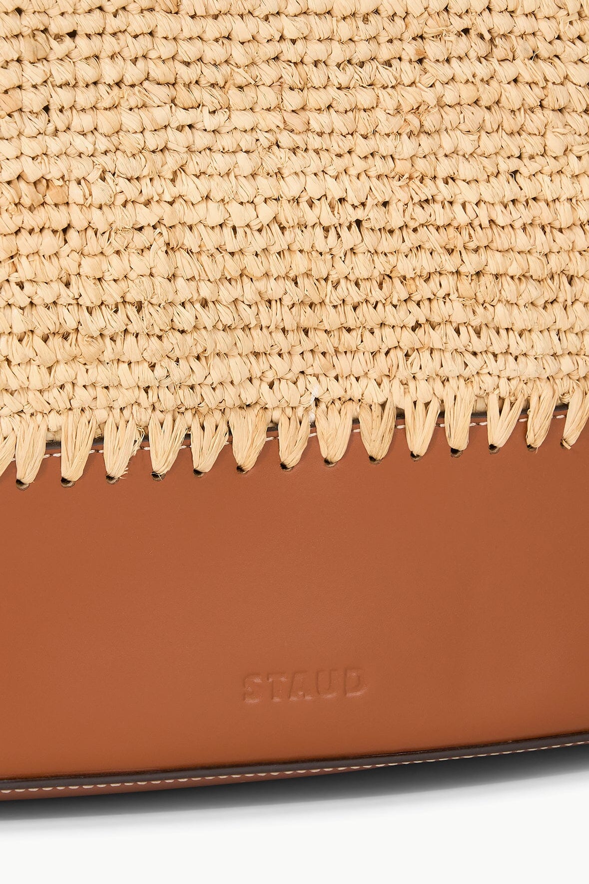 SQUILLO RAFFIA TOTE - NATURAL TAN