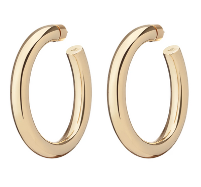 BABY KEVIN HOOP - 10K Yellow Gold Plated Brass