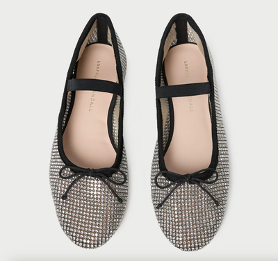 Leonie Crystal Ballet Flat