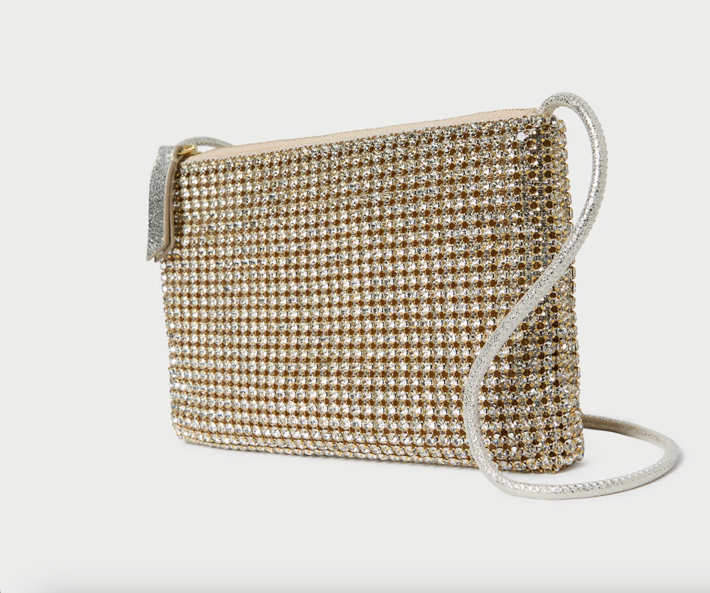 Yasmine Diamanté Crossbody - Gold