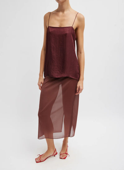 THE SLIP CAMI - Port Wine