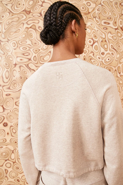 HADLEY PULLOVER - Oatmeal Melange