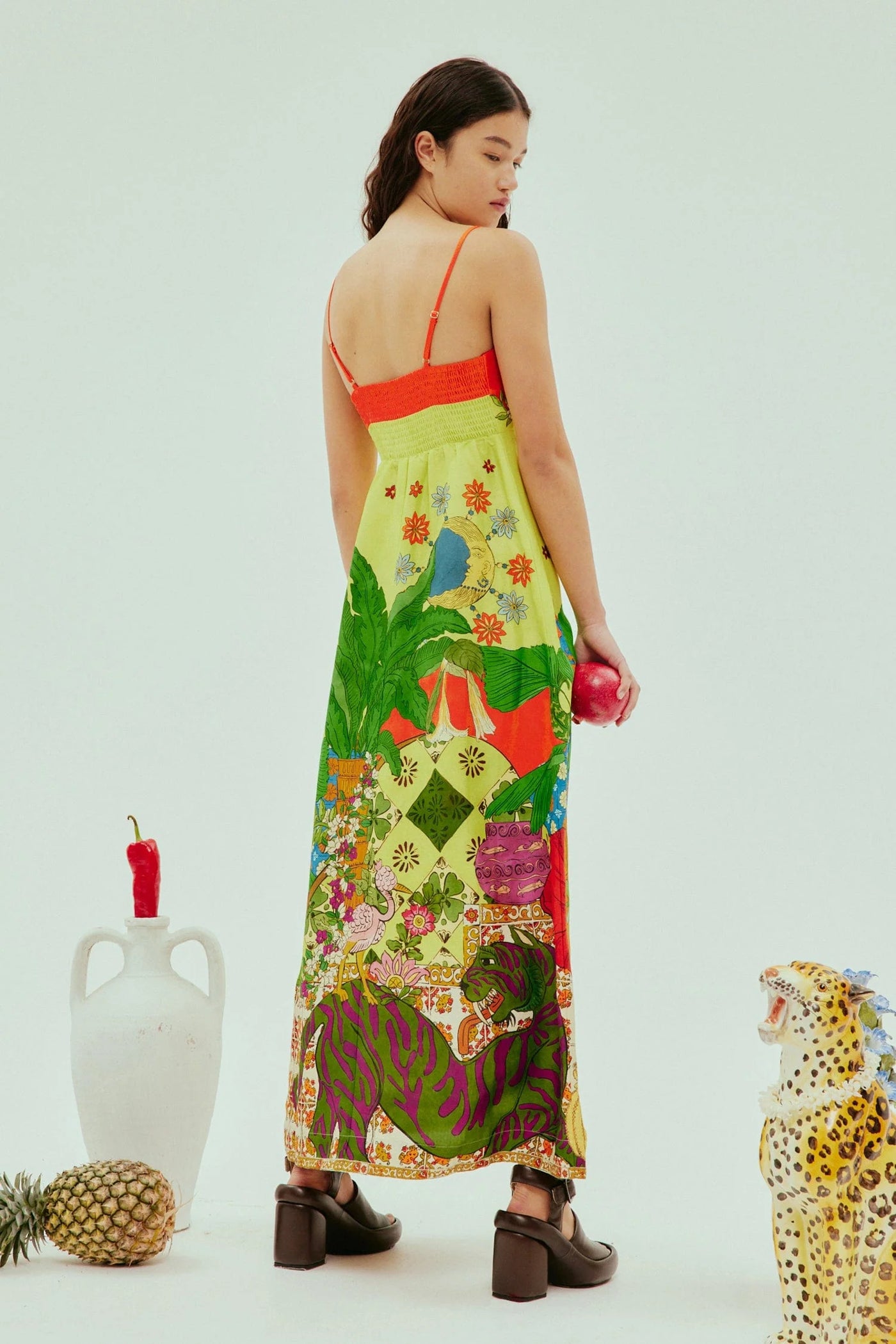 TIGER DAY DRESS - Multi