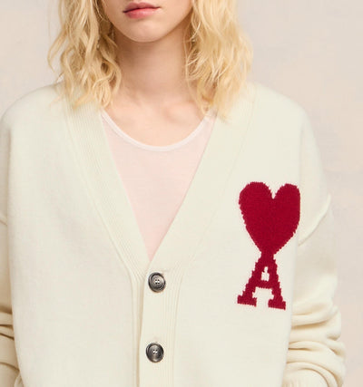 Red Ami de Coeur Cardigan - More Colors Available