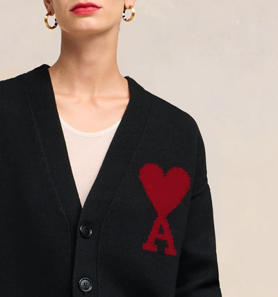 Red Ami de Coeur Cardigan - More Colors Available