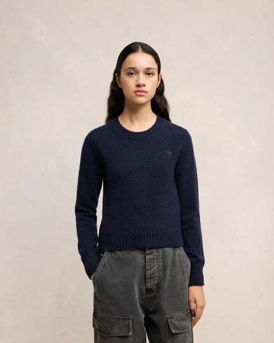 Cashmere Ami de Coeur Crew Neck Sweater - More Colors Available